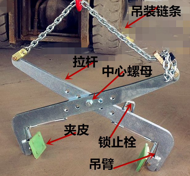 石材夾具杠桿原理簡圖 石材夾具杠桿原理簡圖