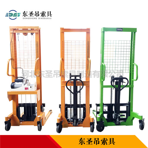 手動液壓裝卸車產品實拍照片--河北東圣吊索具制造有限公司--手動液壓堆高車|手動叉車|石材夾具|小型攪拌機 手動液壓裝卸車產品實拍照片--河北東圣吊索具制造有限公司--手動液壓堆高車|手動叉車|石材夾具|小型攪拌機