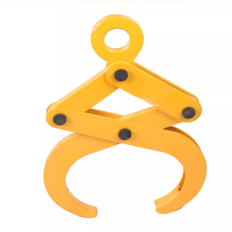 在每次使用圓鋼吊夾進行作業前需要檢查鎖緊裝置是否有效